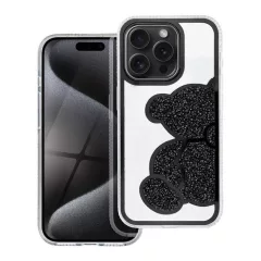 TEDDY BEAR tok iPhone 14 készülékhez fekete