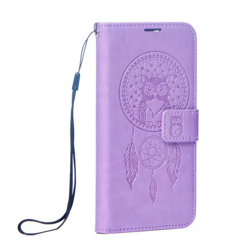 MEZZO dreamcatcher könyvtok Samsung S25 FE készülékhez lila