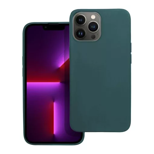 iPhone 13 PRO MAX tok készülékhez matt sötétzöld