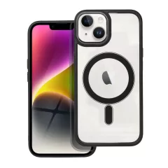   iPhone 14 készülékhez Color Edge Mag Cover tok MagSafe-kompatibilis fekete