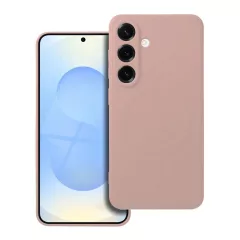   Silicone Mag Cover tok MagSafe-kompatibilis Samsung S25 készülékhez, rózsaszín