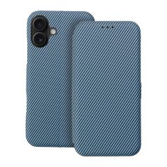   FOLIO Side Magnet könyvtok iPhone 16 Plus készülékhez kék