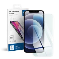   iPhone 12 és 12 Pro készülékhez Blue Star edzett üvegfólia kék