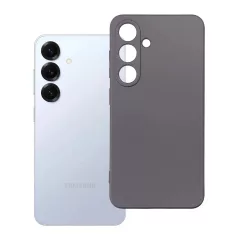 Samsung S25 készülékhez tok, metál szürke