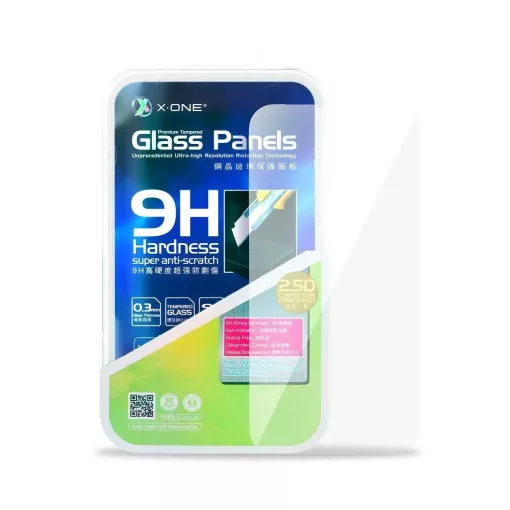 X-ONE 0,3mm edzett üvegfólia iPhone 14 Pro készülékhez