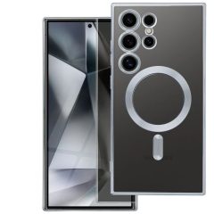   Samsung Galaxy S24 Ultra készülékhez Electro Mag Cover tok MagSafe-kompatibilis ezüst