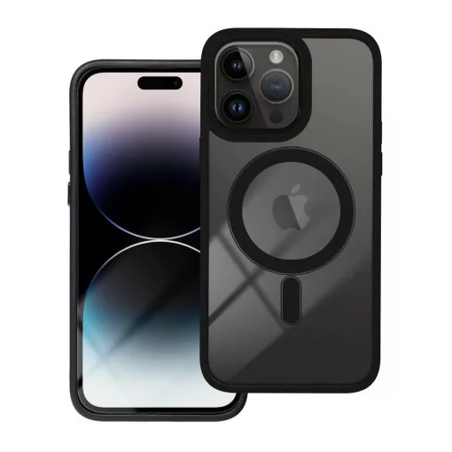 Color Edge Mag Cover tok iPhone 14 PRO MAX készülékhez, MagSafe-kompatibilis, fekete