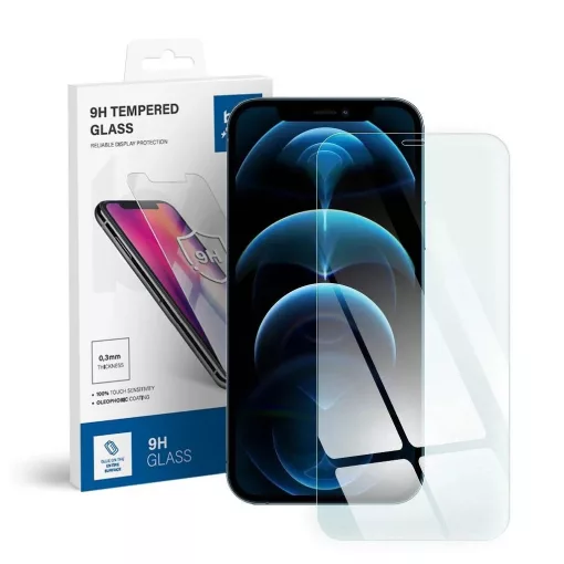 iPhone 12 Pro Max készülékhez edzett üvegfólia Blue Star