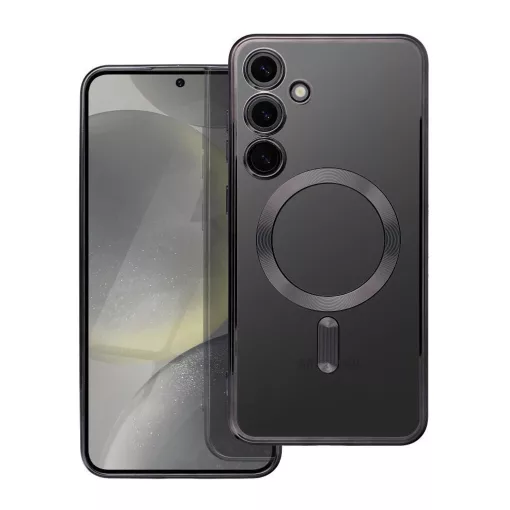 Samsung Galaxy S24 készülékhez Electro Mag Cover tok MagSafe-kompatibilis fekete