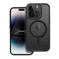   iPhone 14 Pro készülékhez Color Edge Mag Cover tok, MagSafe-kompatibilis, fekete
