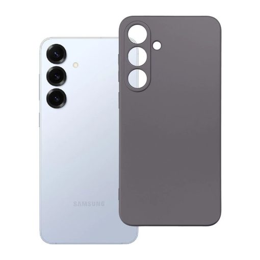 Samsung S25 PLUS készülékhez tok metál szürke