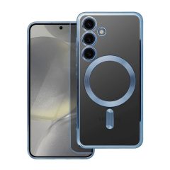   Samsung Galaxy S24 Electro Mag Cover tok készülékhez, MagSafe-kompatibilis, kék