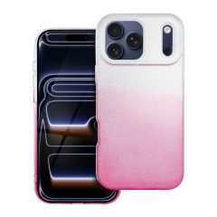   iPhone 17 Pro Max készülékhez tok Shining átlátszó rózsaszín