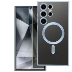   Samsung S24 ULTRA készülékhez Electro Mag Cover tok, MagSafe-kompatibilis, kék