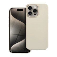   iPhone 16 Pro Max készülékhez tok Forcell F-Protect Frame Premium MagSafe-kompatibilis antik fehér