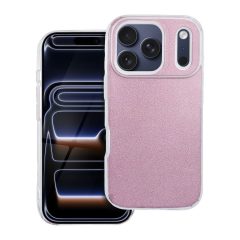 iPhone 17 PRO készülékhez tok csillogó rózsaszín