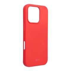   ROAR case ALL DAY COLORFUL JELLY tok iPhone 16 Pro készülékhez barackrózsaszín