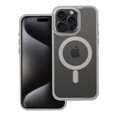   Color Edge Mag Cover tok iPhone 15 PRO MAX készülékhez kompatibilis MagSafe titánszürke
