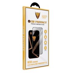   OG 6D Premium Privacy Glass üvegfólia iPhone 17 Pro Max készülékhez fekete