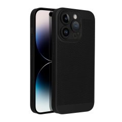   iPhone 16e (SE 4 2025) / 17e készülékhez Breezy tok, fekete