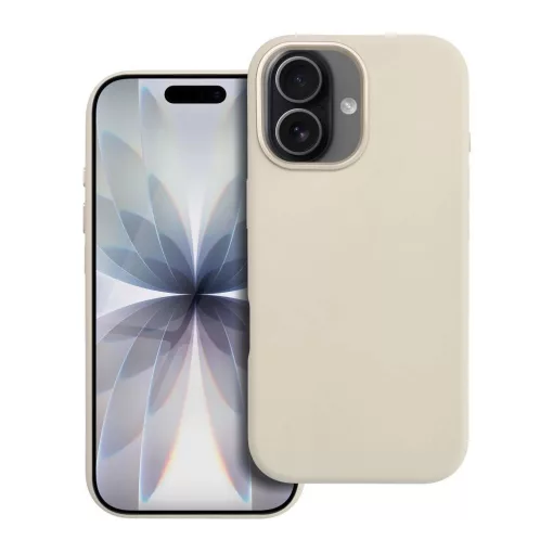 Forcell F-Protect Frame Premium tok iPhone 17 készülékhez MagSafe-kompatibilis antik fehér