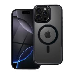   iPhone 16 PRO MAX készülékhez Color Edge Mag Cover tok, MagSafe-kompatibilis, fekete