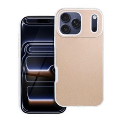 iPhone 17 PRO MAX készülékhez tok csillogó arany