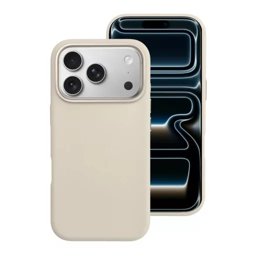 Forcell F-Protect Frame Premium tok iPhone 17 PRO készülékhez, MagSafe-kompatibilis, antik fehér