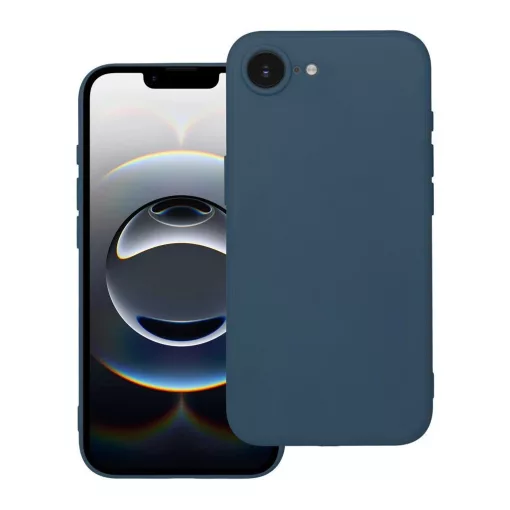 Puha tok iPhone 16e (SE 4 2025) és iPhone 17e készülékhez sötétkék