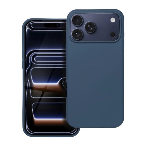 iPhone 17 Pro Max készülékhez szilikon tok kék