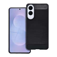 Samsung S25 Edge készülékhez karbon tok, fekete