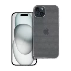   CLEAR Case 2 mm-es tok iPhone 15 Plus készülékhez, kameravédelemmel, átlátszó