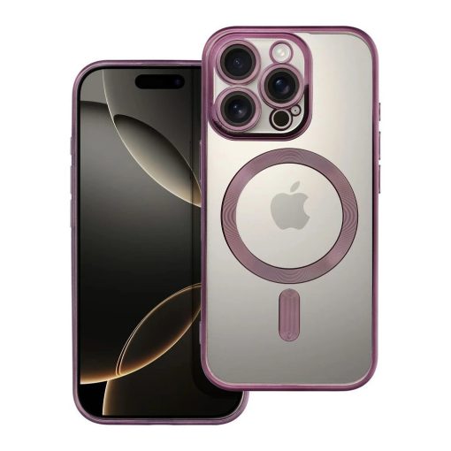 Electro Mag Cover MagSafe-kompatibilis tok iPhone 16 Pro készülékhez lila