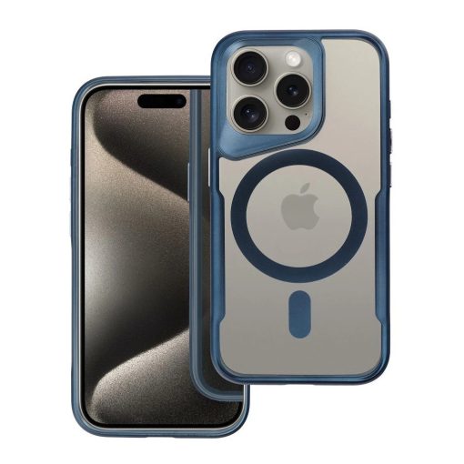 Ergofit Newzone tok iPhone 15 PRO MAX készülékhez, MagSafe-kompatibilis, kék