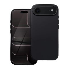 Szilikon tok iPhone 17 Air készülékhez, fekete