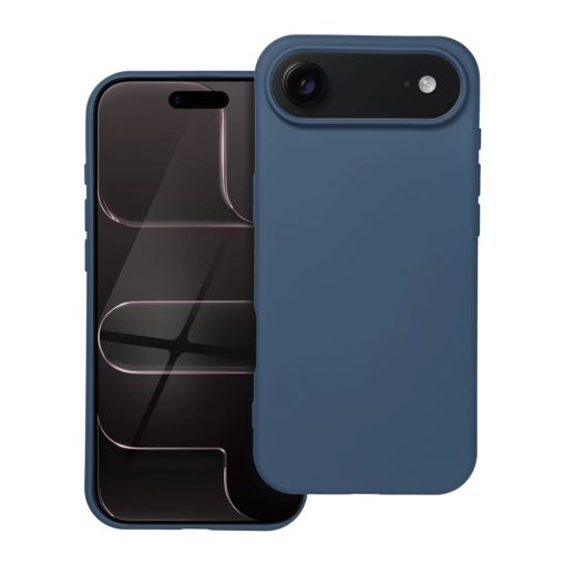 iPhone 17 Air készülékhez szilikon tok kék