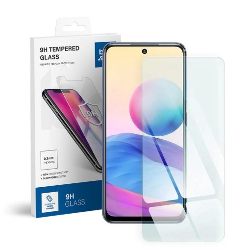 Xiaomi Redmi Note 10 5G készülékhez edzett üveg kijelzővédő Blue Star