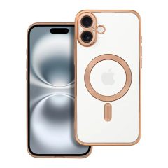   Electro Mag Cover tok iPhone 16 PLUS készülékhez MagSafe-kompatibilis arany