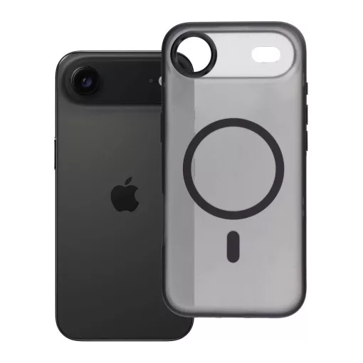 AIR Flexline Mag Cover tok iPhone 17 készülékhez MagSafe-kompatibilis fekete