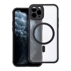   iPhone 11 PRO készülékhez tok Full Matte Mag Cover MagSafe-kompatibilis fekete