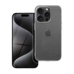   CLEAR Case 2 mm tok iPhone 15 Pro készülékhez kameravédelemmel átlátszó