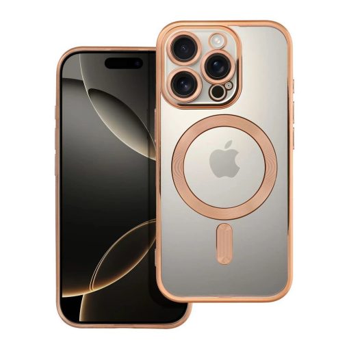 Electro Mag Cover tok iPhone 16 PRO készülékhez MagSafe-kompatibilis arany
