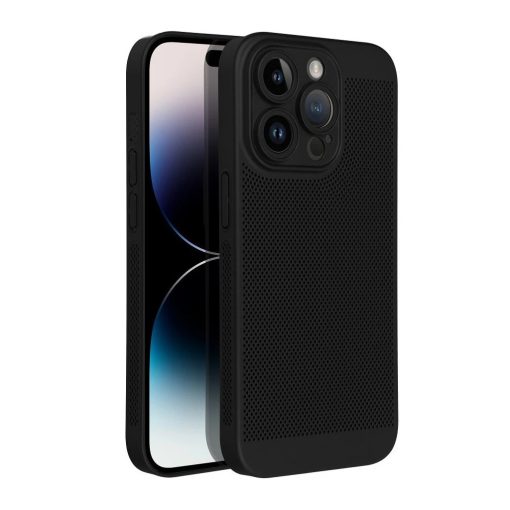 Breezy tok iPhone 17 Pro készülékhez fekete