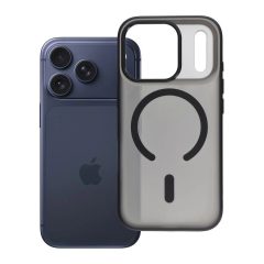   iPhone 17 PRO készülékhez Flexline Mag Cover tok MagSafe-kompatibilis fekete