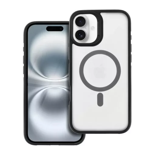 Neo tok iPhone 16 PLUS készülékhez, MagSafe-kompatibilis, fekete