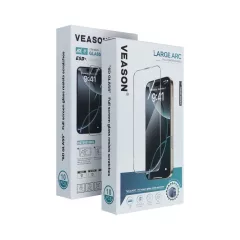   6D Pro Veason 10in1 üvegfólia szett iPhone 7/8/SE 2020/SE 2022 készülékhez, fekete