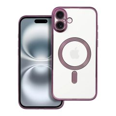  iPhone 16 PLUS készülékhez Electro Mag Cover MagSafe-kompatibilis tok lila