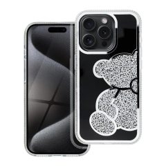 TEDDY BEAR tok iPhone 16 Pro készülékhez ezüst