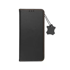   SMART PRO Book bőr tok Samsung S25 Edge készülékhez fekete