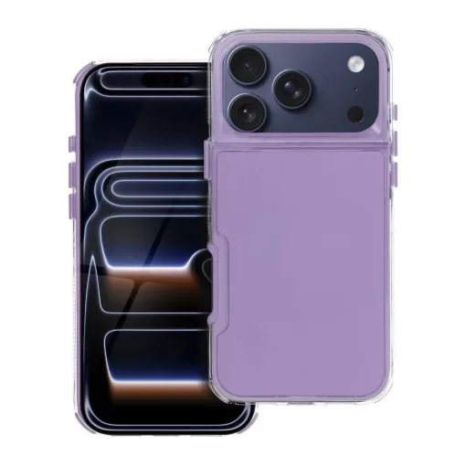 Matrix tok iPhone 17 Pro Max készülékhez világoslila